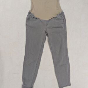 a:glow Gray Women's Maternity Jeans
